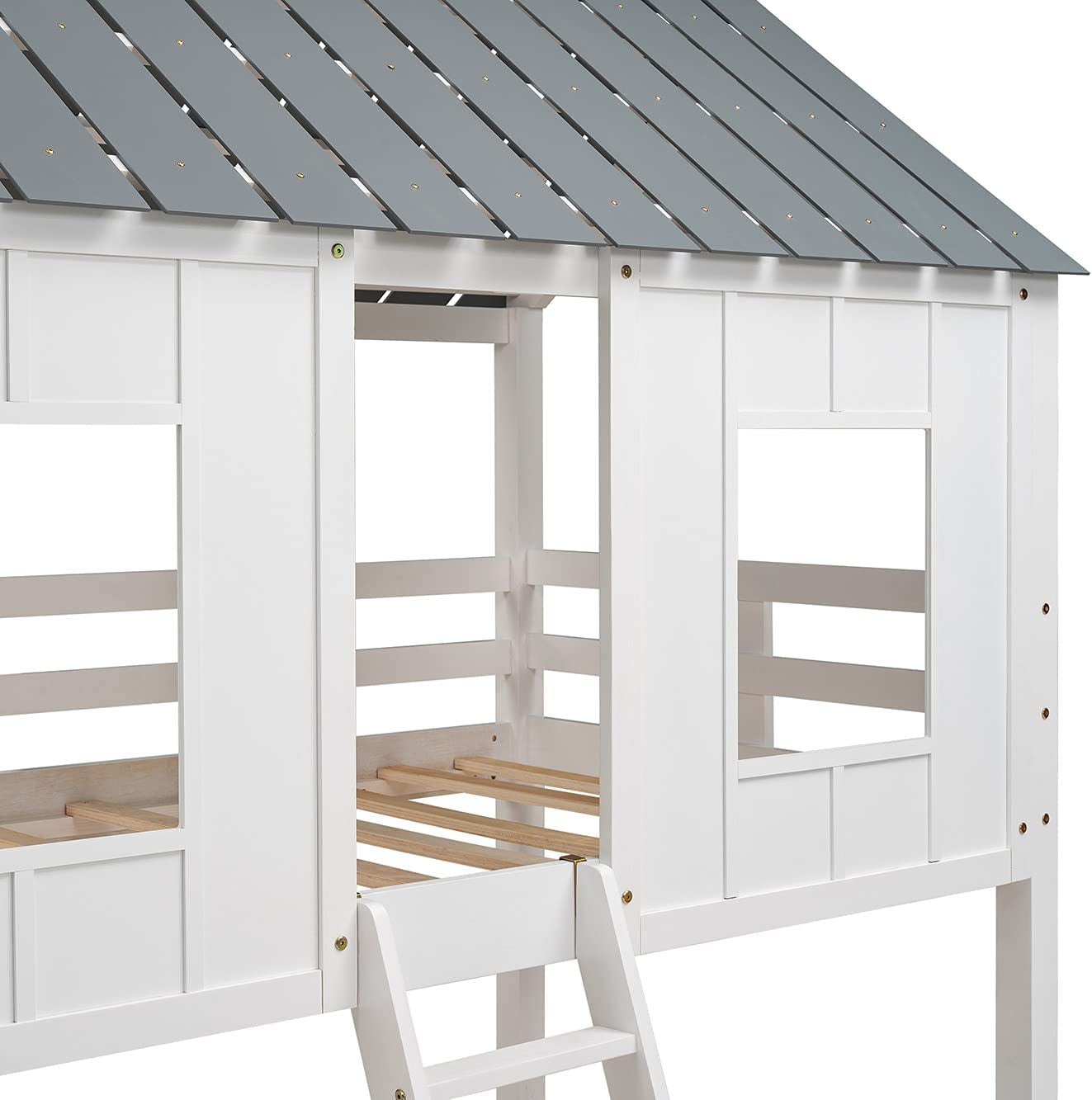 Etagenbett „Isabella“ – Kinderbett aus Massivholz 90x200 cm