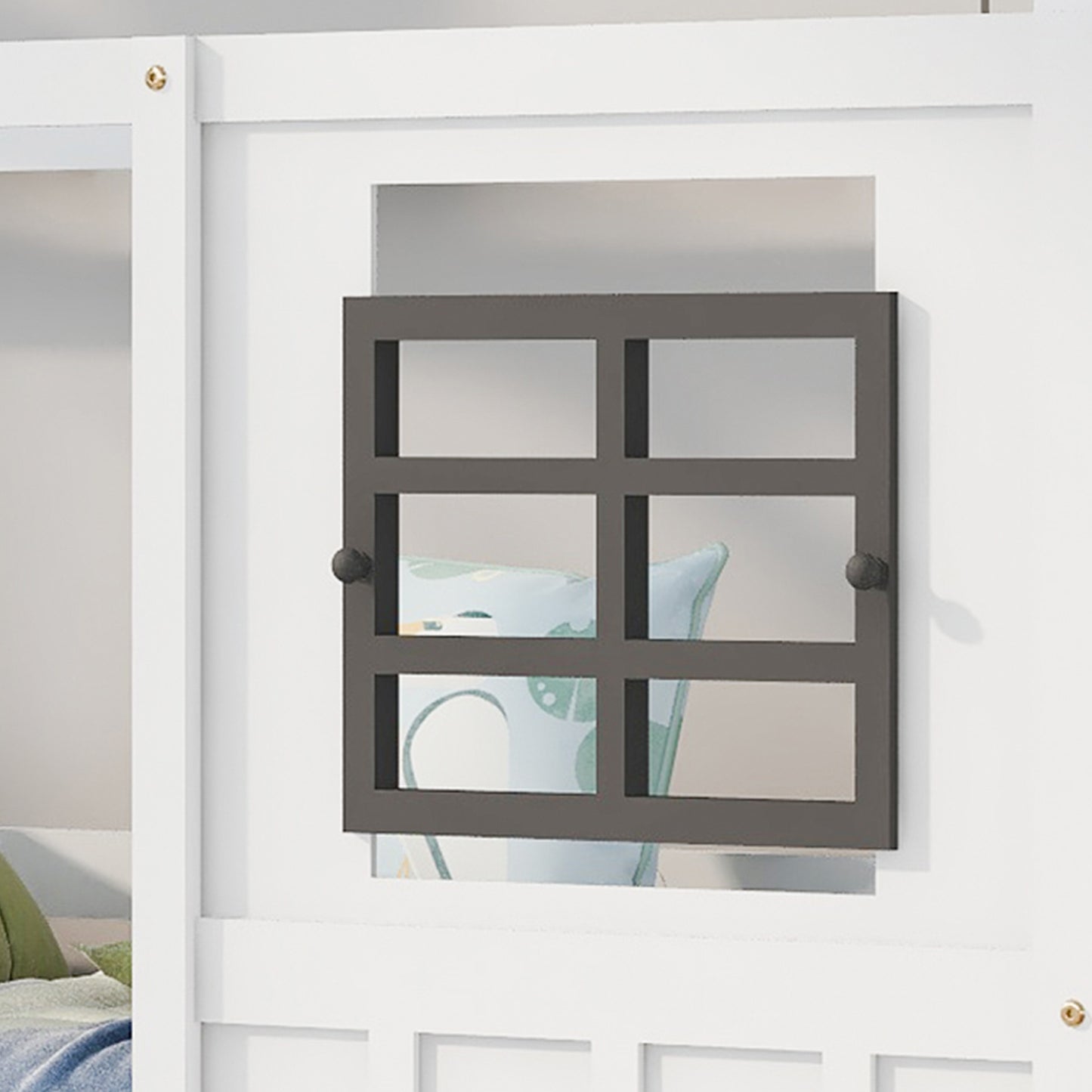 Hausbett 90x200 cm aus Massivholz