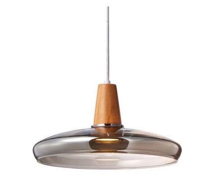 Hängelampe aus Holz und Glas – modernes Design für stilvolle Räume