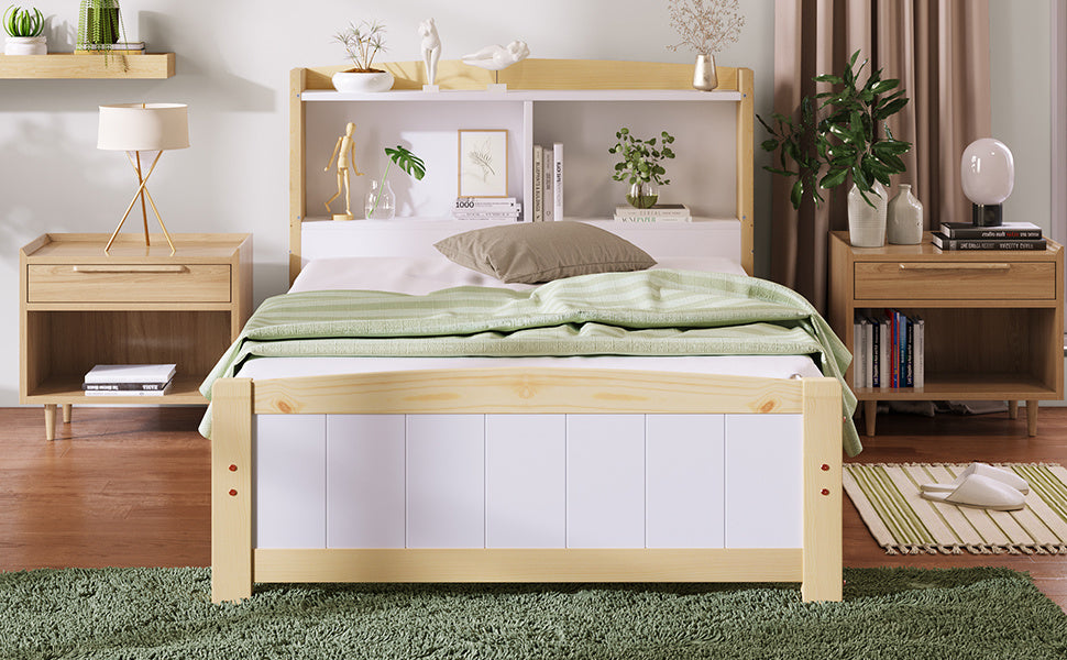 Einzelbett Aus Massivholz